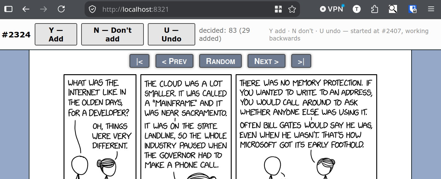 xkcd chooser